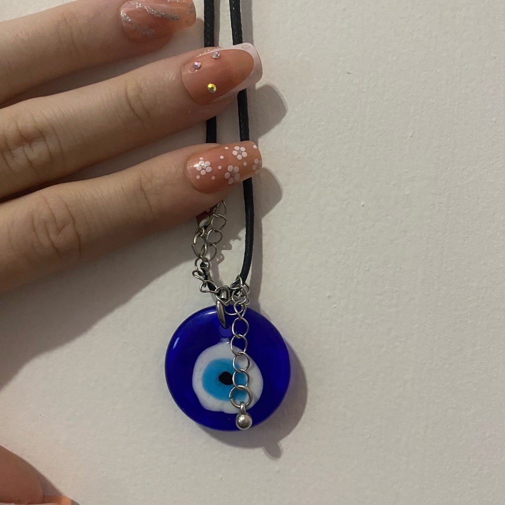 Evil eye necklace